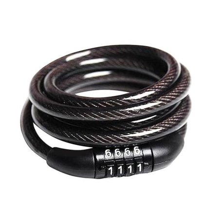 PC-lås Sykkel Motorsykkel Kodet Lås Scooter Sykling 4 Passord Sikkerhetslås