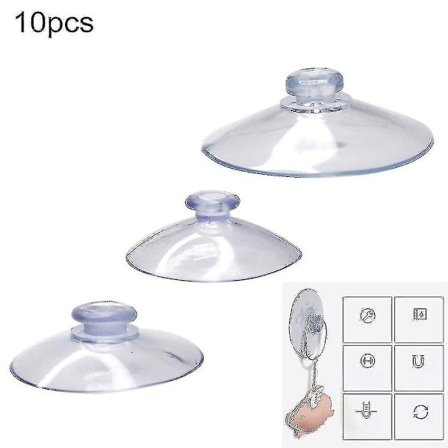 10 stk./Vakuum stærke sugekopper skridsikre sugekopper puder/Glasbord sugekopper puder Gratis fragt (20mm)