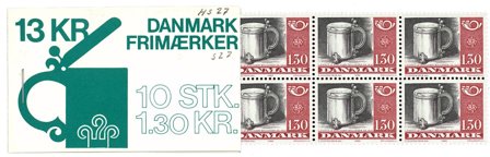 Danmark 1981 - Særfrimærkehæfte AFA S27 - Postfrisk