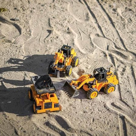 Fullt funksjonell 5-kanals RC dump truck Min første RC konstruksjonsbil for barn KLB