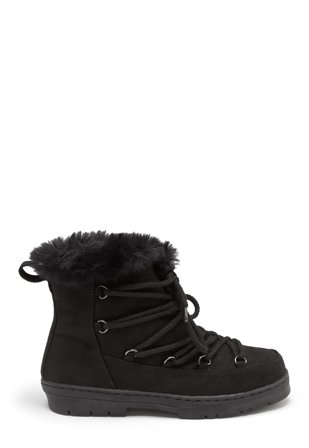 BUBBLEROOM Breanna Snow Sneakers Black Sko