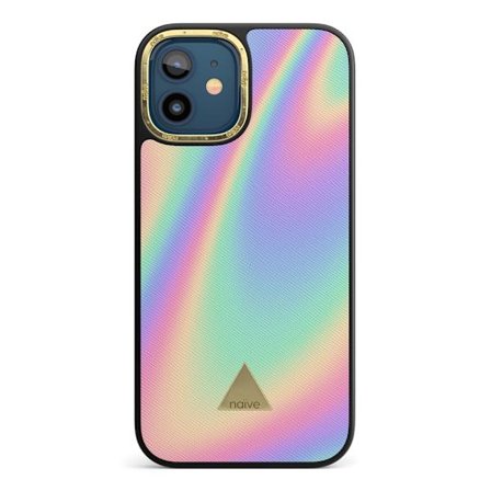 Naive iPhone 12 Mini Skal - Rainbow