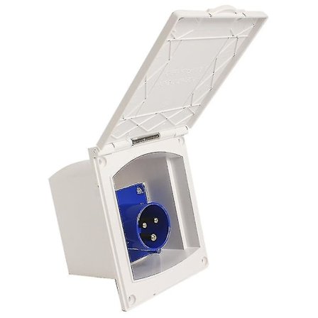 Husbil/Campingvagn 220V-240V 16A Extern Spolningsanslutning Vattentätt Strömuttag