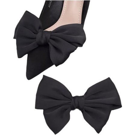 Sløjfe sko clips, prikkede sko clips, aftagelige sko clips