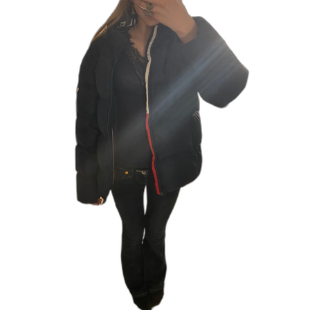 Blå pufferjacka/dunjacka från Tommy Hilfiger