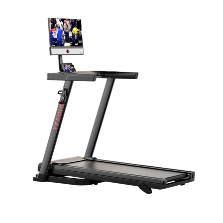 Xiaomi Yesoul T1M Plus tredemølle 16km/t, med 21.5" skjerm, 115x42cm løpebånd