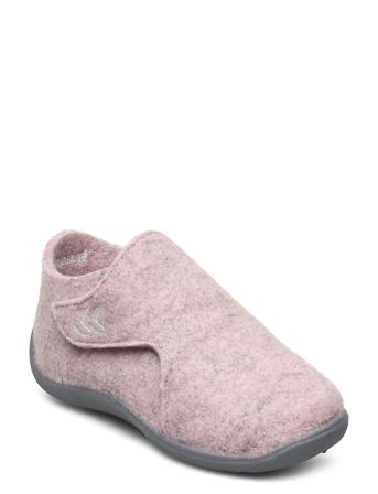 Wool Slipper Infant Aamutossut Sisäkengät Vaaleanpunainen Hummel