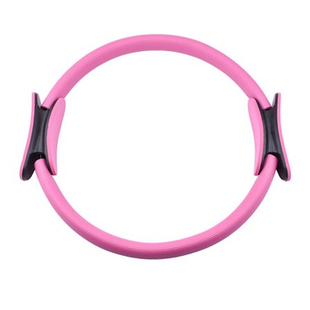 Pilates-rengas, kuntoilurengas, lantionpohjan lihasten harjoitusväline kaksoiskahvalla