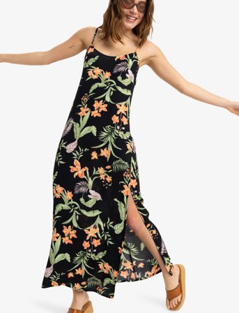 Roxy Rainbow Shores Crinkle - Black - M