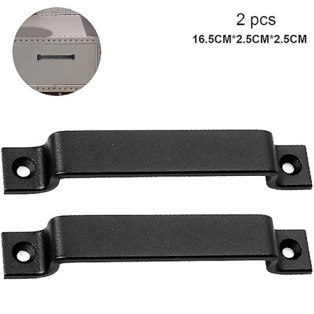 2 stk. Greb Enkelt Greb Hardware Skydedør Skydedør Dobbeltsidet Greb Lade Dør Greb