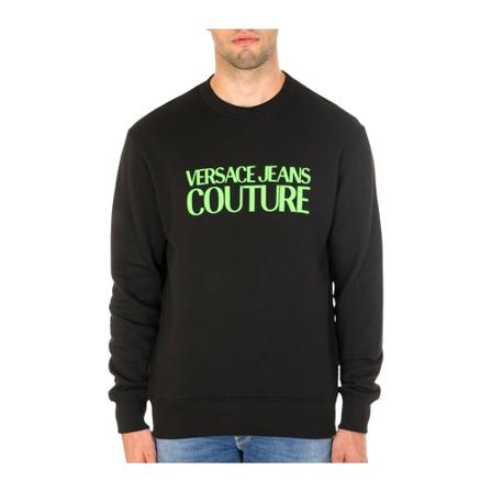 Versace Jeans Couture, Sweatshirts Zwart, Heren, Maat:L
