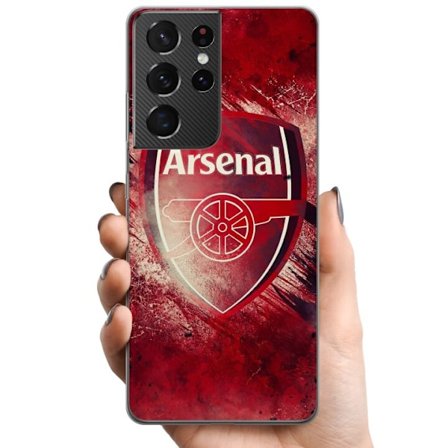 Kompatibelt Mobildeksel til Samsung Galaxy S21 Ultra 5G Arsenal Fotball