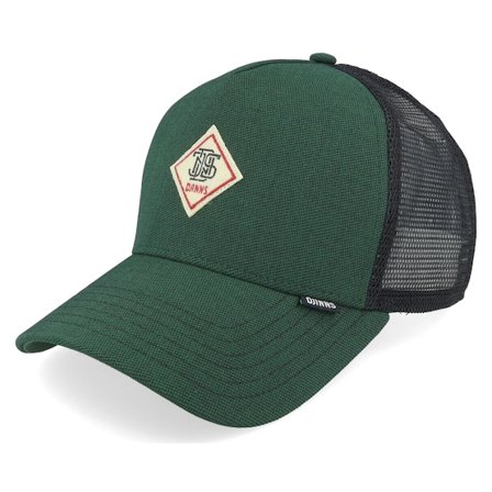 Djinns - Hft Mon Djinns Green/Black Trucker Trucker Green Cap - @ Hatstore
