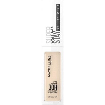 Concealer - MAYBELLINE NEW YORK - Superstay Active Wear 30H - Høj dækning - 05 Ivory