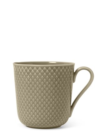 Rhombe Earth Krus Med Hank 39 Cl Clay Beige Lyngby Porcelæn