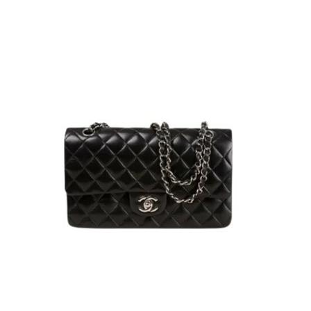 Chanel Vintage, Pre-owned Leather chanel-bags Zwart, Dames, Maat:ONE Size,voering