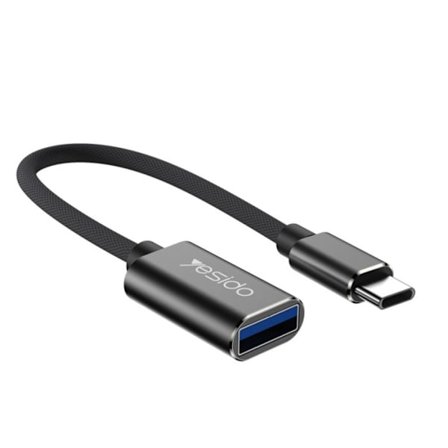 Yesido USB-A till USB-C OTG-adapter för dataöverföring på mobiltelefon