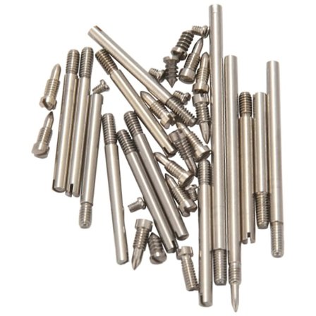 34 Delar/Set Klarinett Reparationsdelar Skruvar + Klarinettaxelstång Kit DIY Verktyg Träblåsinstrument Tillbehör