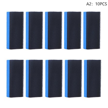 1/10 STK Hjulrengjøringssvamp Billakk Overflate Krystallbelegg