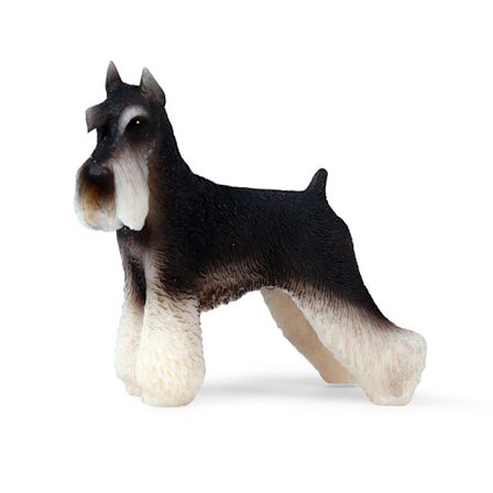 Schnauzer Models Pet Dog Figurines