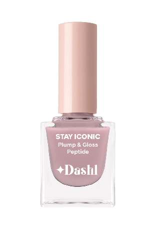 DASHL Stay Iconic Plump & Gloss Peptide Nagellack Unisex Lila 10ML