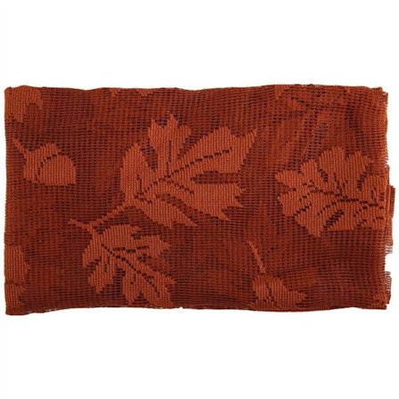 Pöytäkoriste Syksyn koriste Kiitospäivän koriste, Oranssi Vaahteranlehti Pitsi Pöytä Syksyn koristeet Kiitospäivälle