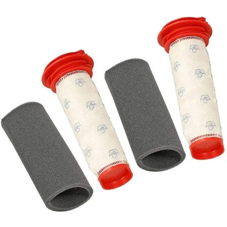Vaskbar hovedfilter + skumfilter for Bosch Athlet batteridrevet støvsuger, 2 deler