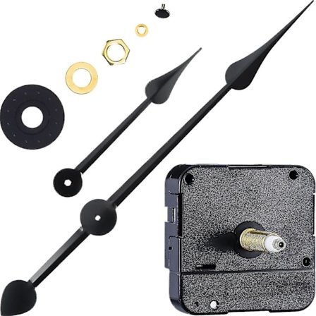 Långt skaft högt vridmoment klocka rörelseklockmotor med 7 tums spadar visare