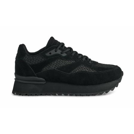 Woden Sophie Salmon - Black , Zwart , Dames , Maat: 40 EU Sneakers