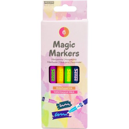 Fiberpennor Magic 6-pack