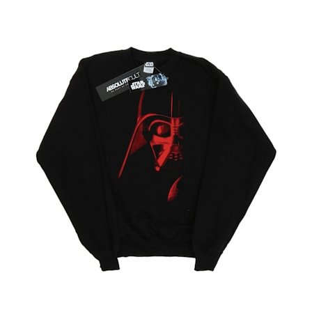 Star Wars Herr Vader Röd Ansikte Sweatshirt XXL Svart