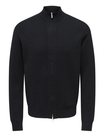 Onscooper Reg Ls 12 Cardigan Knit Frml Black ONLY & SONS