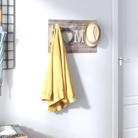 Vidaxl Väggmonterad Klädhängare 40x25 Cm Härdat Glas Home Flerfärgsdesign