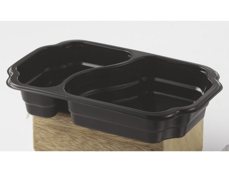 DUNI Duniform 2-fack takeaway PP svart 246/fp - Lyreco - Kök och servering - Engångsartiklar - Take Away