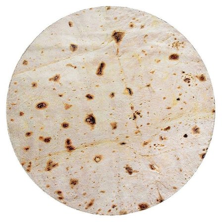 Burritos Filt, Dubbelsidig Jätte Tortilla Filt, Rolig Tortilla Filt för Din Familj, 285 GSM Mjuk och Bekväm Flanell