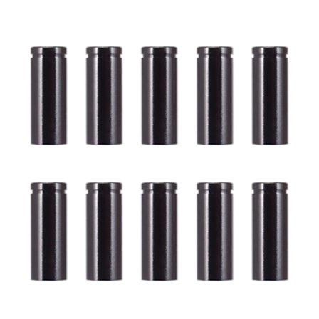 10 kpl pyörän vaijerin päätyhatut pyörän jarruvaijerin päätypuristimet, värikäs alumiiniseos