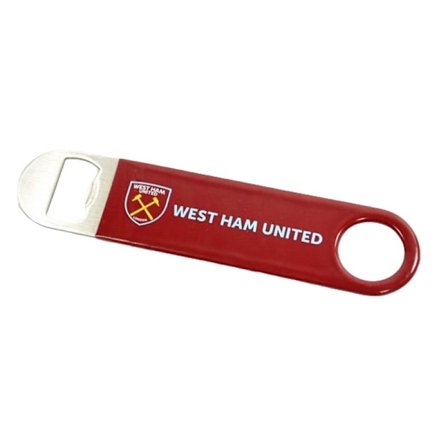 West Ham United FC Logotyp Magnetisk Flasköppnare En Storlek Claret