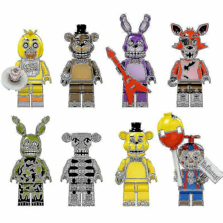 2023-8 X Five Nights At Freddy Mini Figur Fittleke for Barn