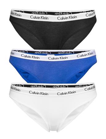 Bikini 3Pk Truse Brief Truse Blå Calvin Klein