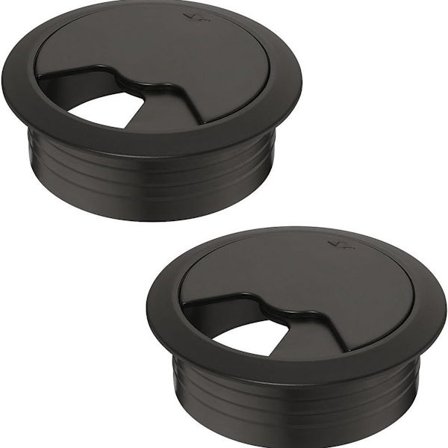 Bordkabelgennemføring Ø 70mm - sæt med 1 bordkabelguide