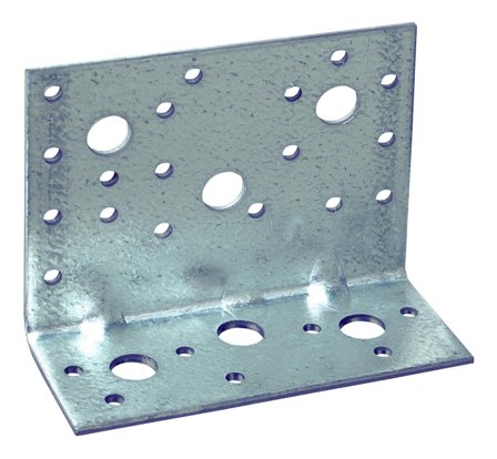 Joma 4050000 Vinkelbeslag 50-pack ETA-10/0382 3,0 x 90 x 48 x 116 mm, Infästning