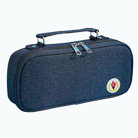 Bärbar Oxford tyg pennfodral Student Multifunktionell Station