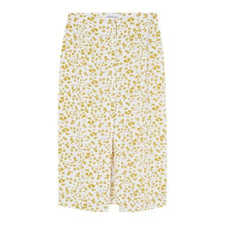 Calvin Klein Jeans Rok , Beige , Dames , Maat: M