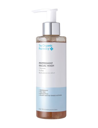 Peppermint Facial Wash Kasvojenpuhdistus Meikinpoisto Cleanser Nude The Organic Pharmacy