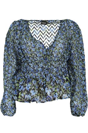 Desigual Maglia Donna Blu