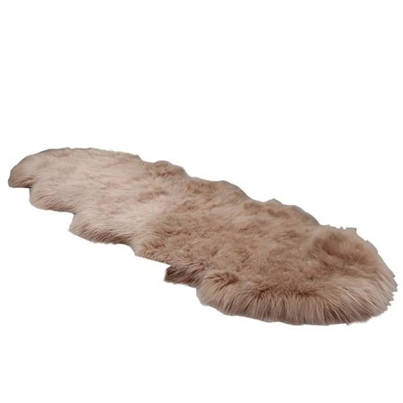 Klassisk mjuk faux fårskinnsmatta Vit fluffig matta Shag Matta Mattor för sovrum Vardagsrum