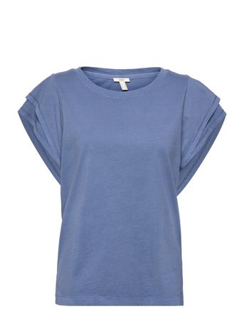 T-Shirts T-shirts & Tops Short-sleeved Sininen Esprit Casual