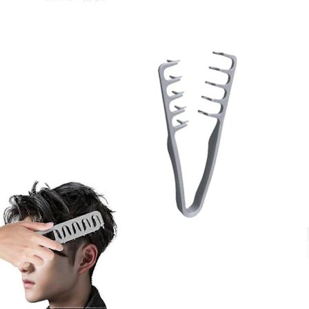 1-3X Tekstuurikampa, leveähampaiset kammat, volyymityökalu juurille, sauman peittokampa, otsatukkakampa, kevyet muotoilutarvikkeet, ihanteellinen 