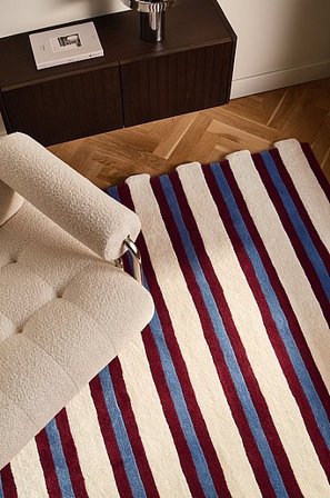 Jotex - Wollteppich Wolle Gestreift HILLE - Kaufen Wollteppiche bei Jotex