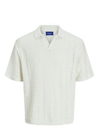Jack & Jones | Jorparos Knit Easter Ss Crochet Polo | XL
